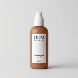 tanning oil